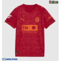 Camisa de Futebol Valencia Hugo Duro #9 Equipamento Secundário 2025-26 Manga Curta